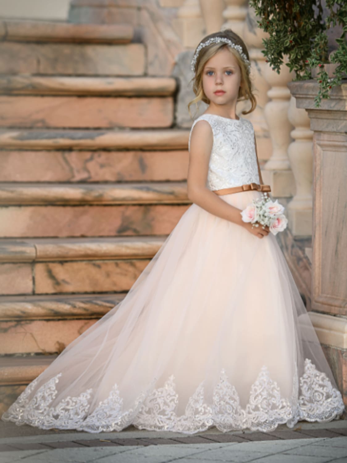 Prom Dresses Beautiful Wedding Dresses For Kids AnnaLin Floral