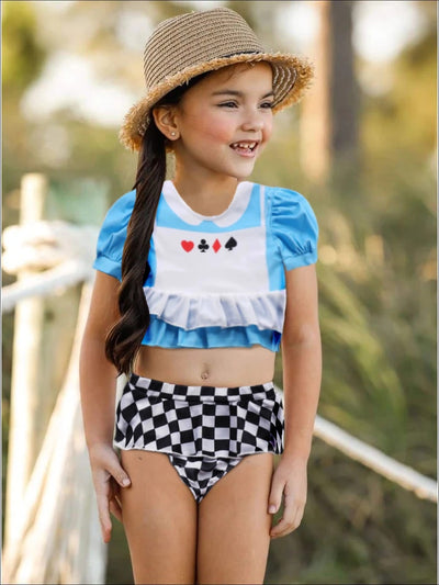 Alice In Water Land Two Piece Swimsuit