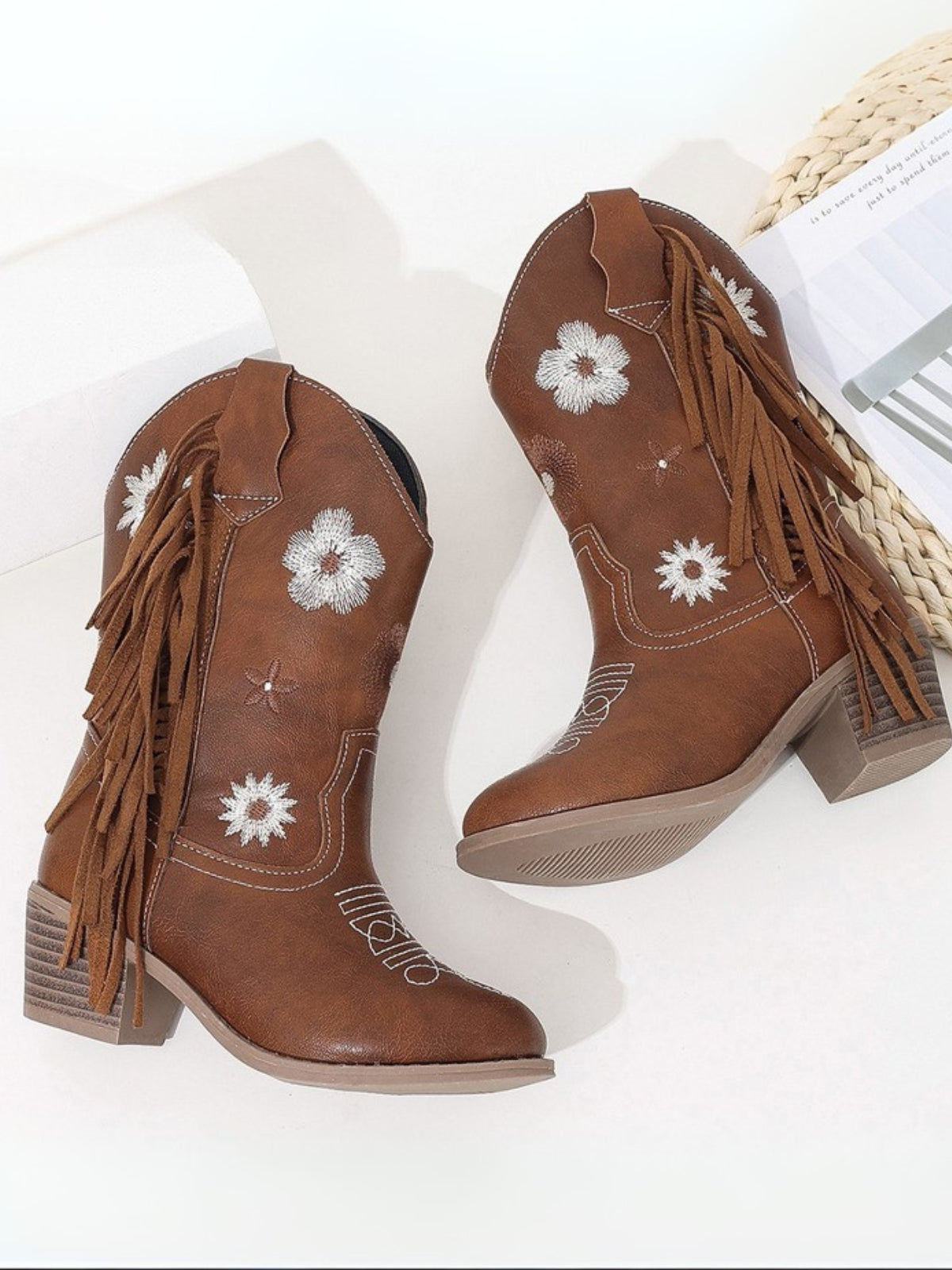 Fringe Cowgirl Boots main image 0