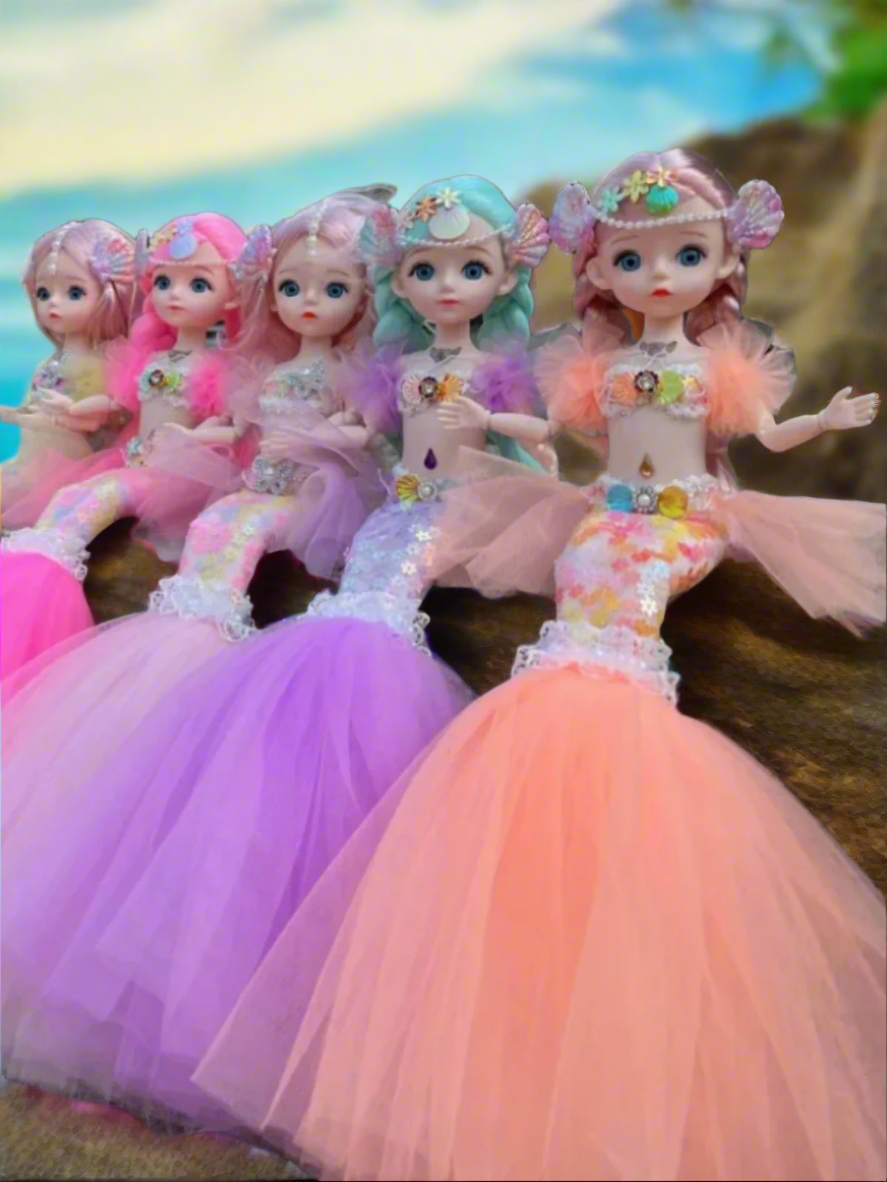 Enchanting Sparkle Mermaid Toy Doll