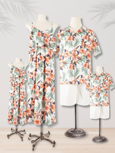 Mia Belle Trendy Tropical Floral Outfit | Family Matching Outfits