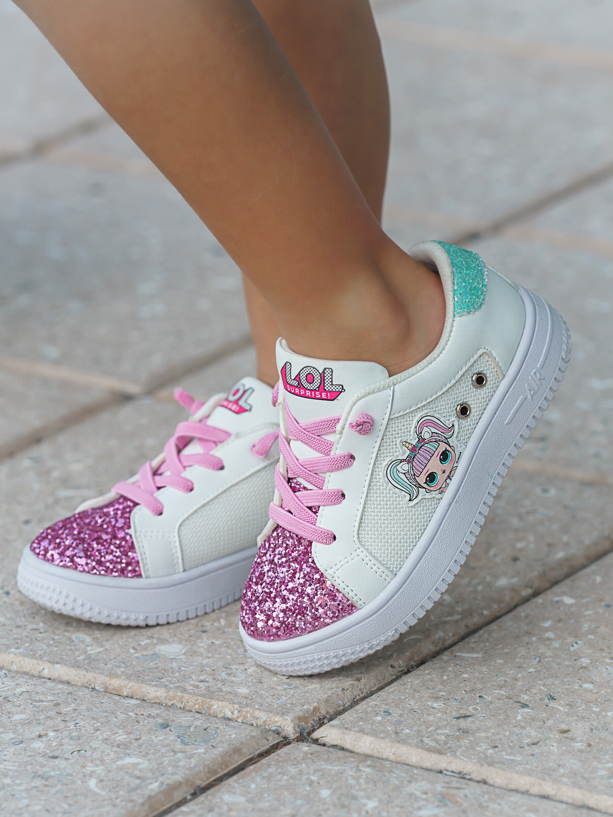 L.O.L. SURPRISE! Unicorn Glitter Sneakers | Little Girls Shoes
