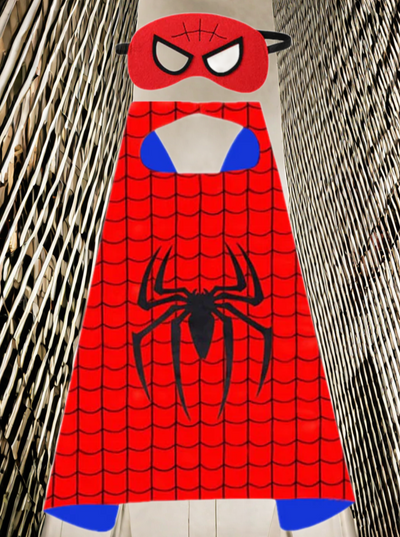 Amazing Spider-Girl Inspired Mask and Cape Set
