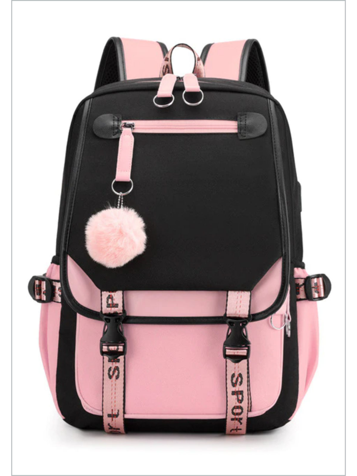 Back To School Accessories | USB Port Backpack | Mia Belle Girls