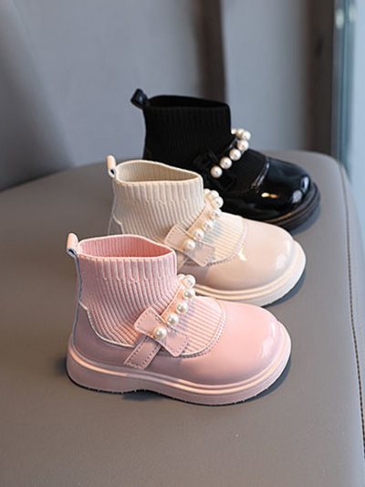 Mia Belle Girls Sock Boots | Shoes By Liv & Mia
