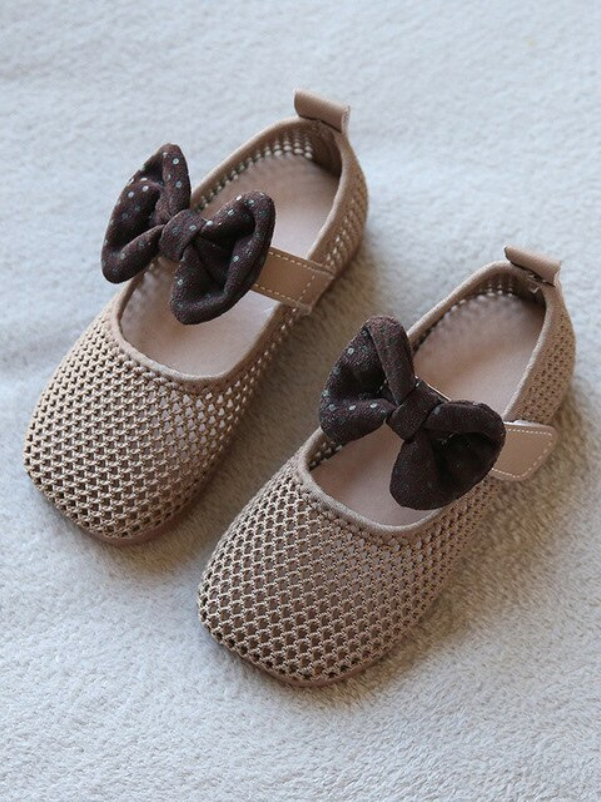Mia Belle Girls Knit Mesh Mary Jane Shoes | Shoes By Liv and Mia