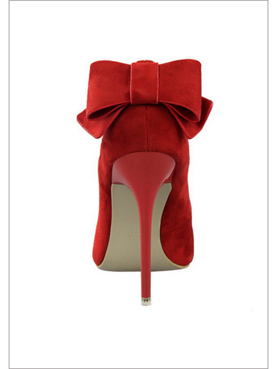 Mia Belle Girls Bow-Embellished High Heels | Women's Shoes