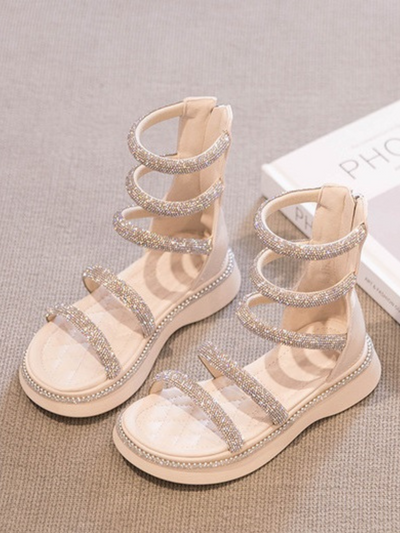 Mia Belle Girls Gladiator Sandals | Shoes By Liv and Mia