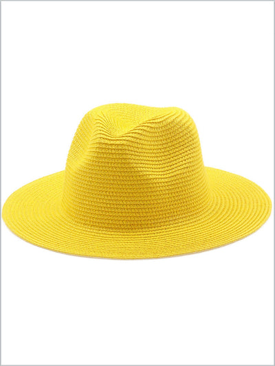 Women's Vacay Vibes Tropical Color Straw Hat