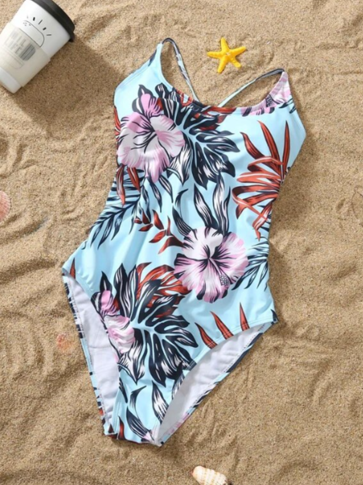 Mia Belle Girls Family Style Fun And Floral Swimsuit | Family Outfits