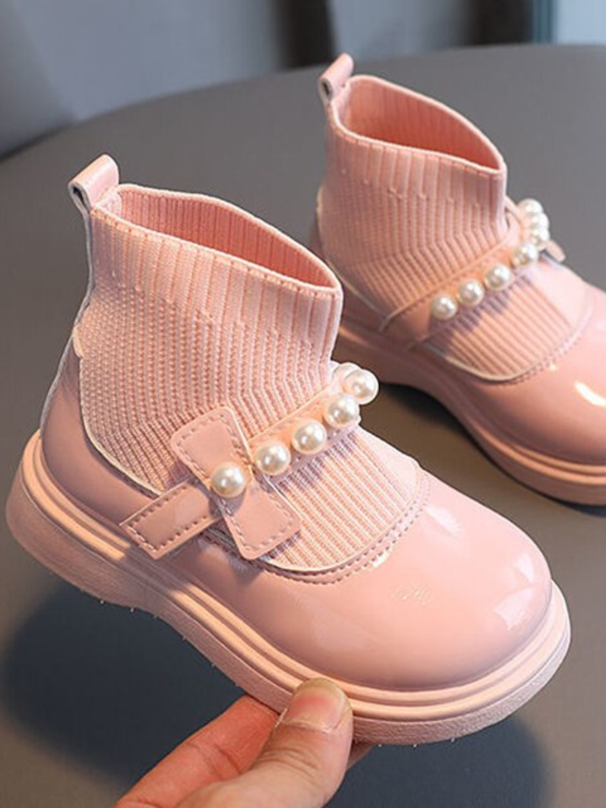 Mia Belle Girls Sock Boots | Shoes By Liv & Mia