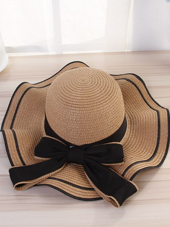 Women's "Hot Couture" Floppy Straw Hat