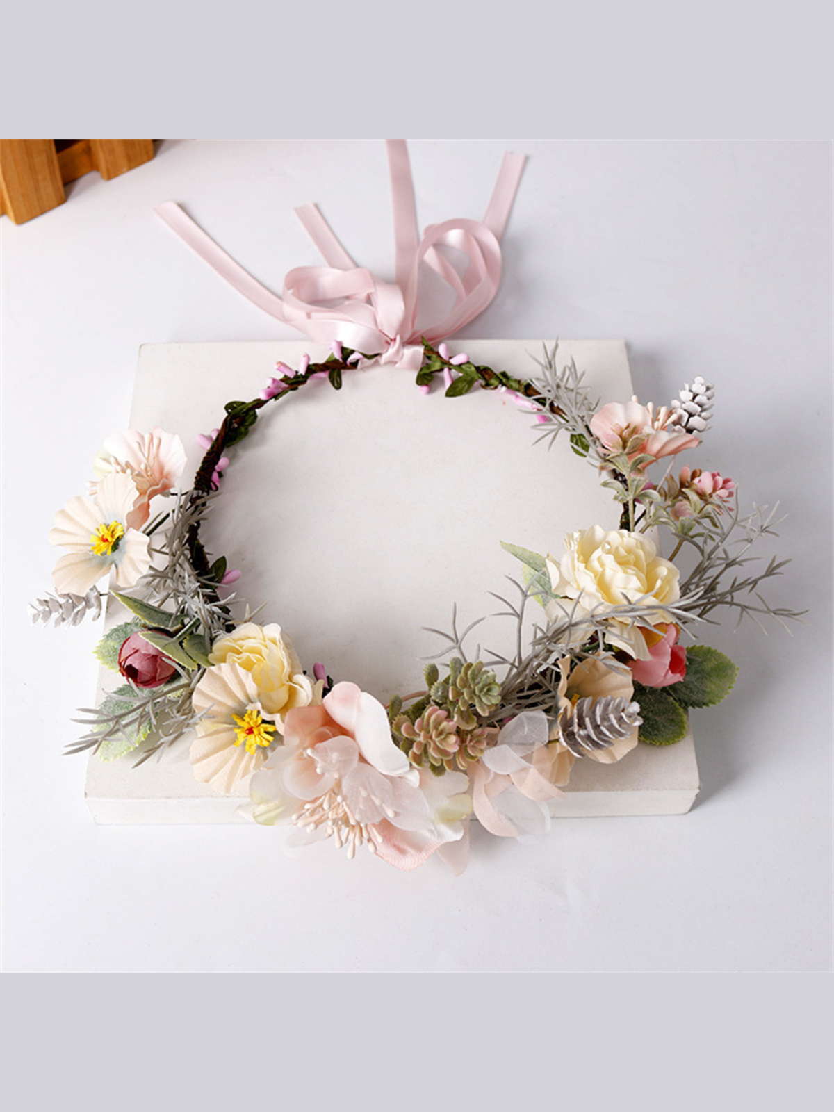 Spring Fling Floral Headband Crown