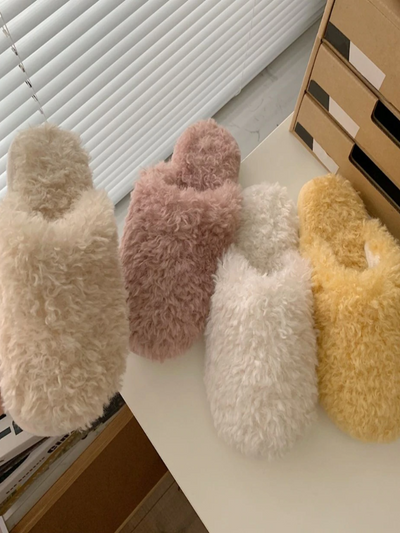 Women's Warm Fuzzy House Slippers By Liv and Mia- Mia Belle Girls