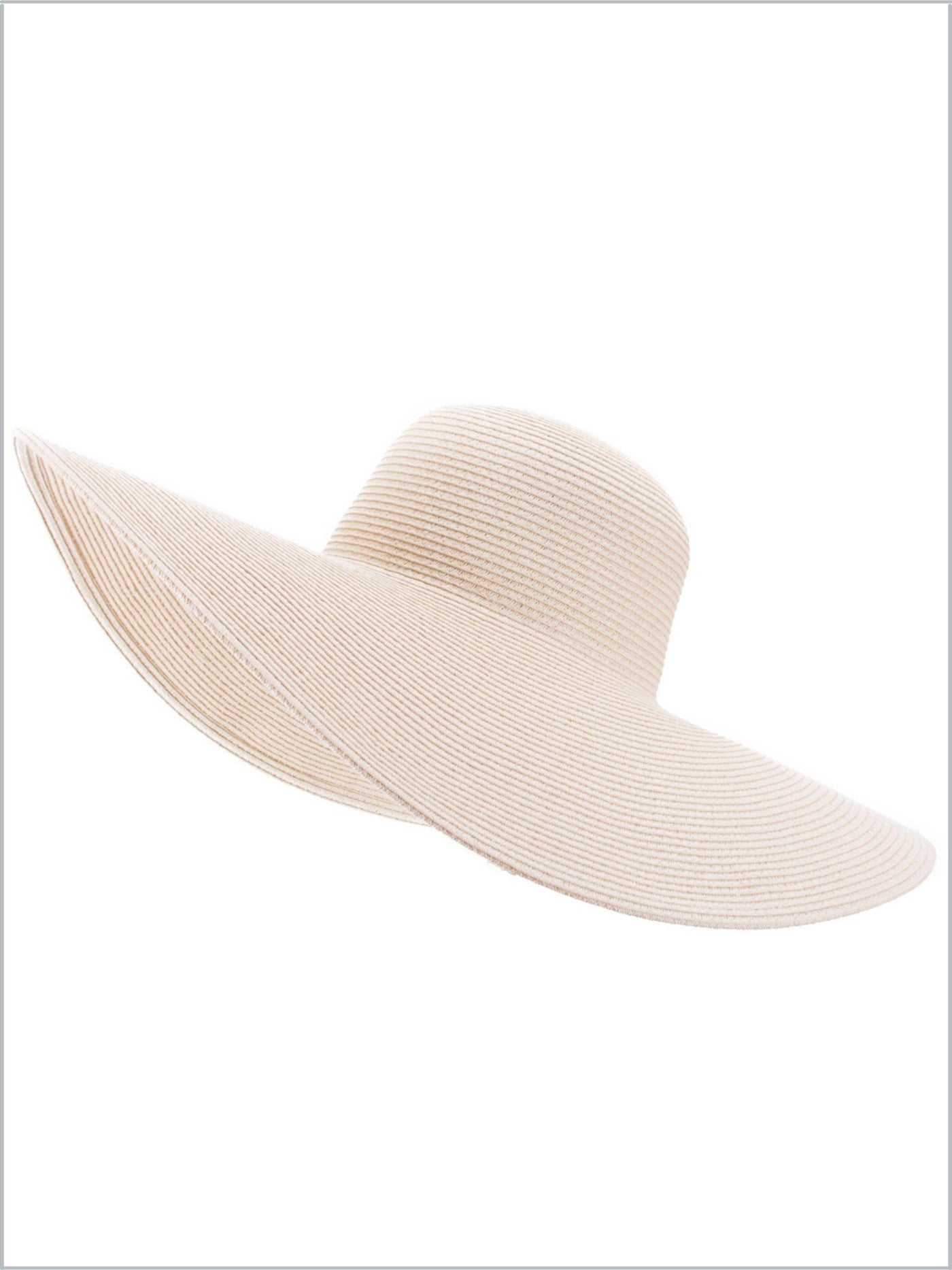 Women's Large Brim Floppy Straw Hat