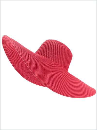 Women's Large Brim Floppy Straw Hat