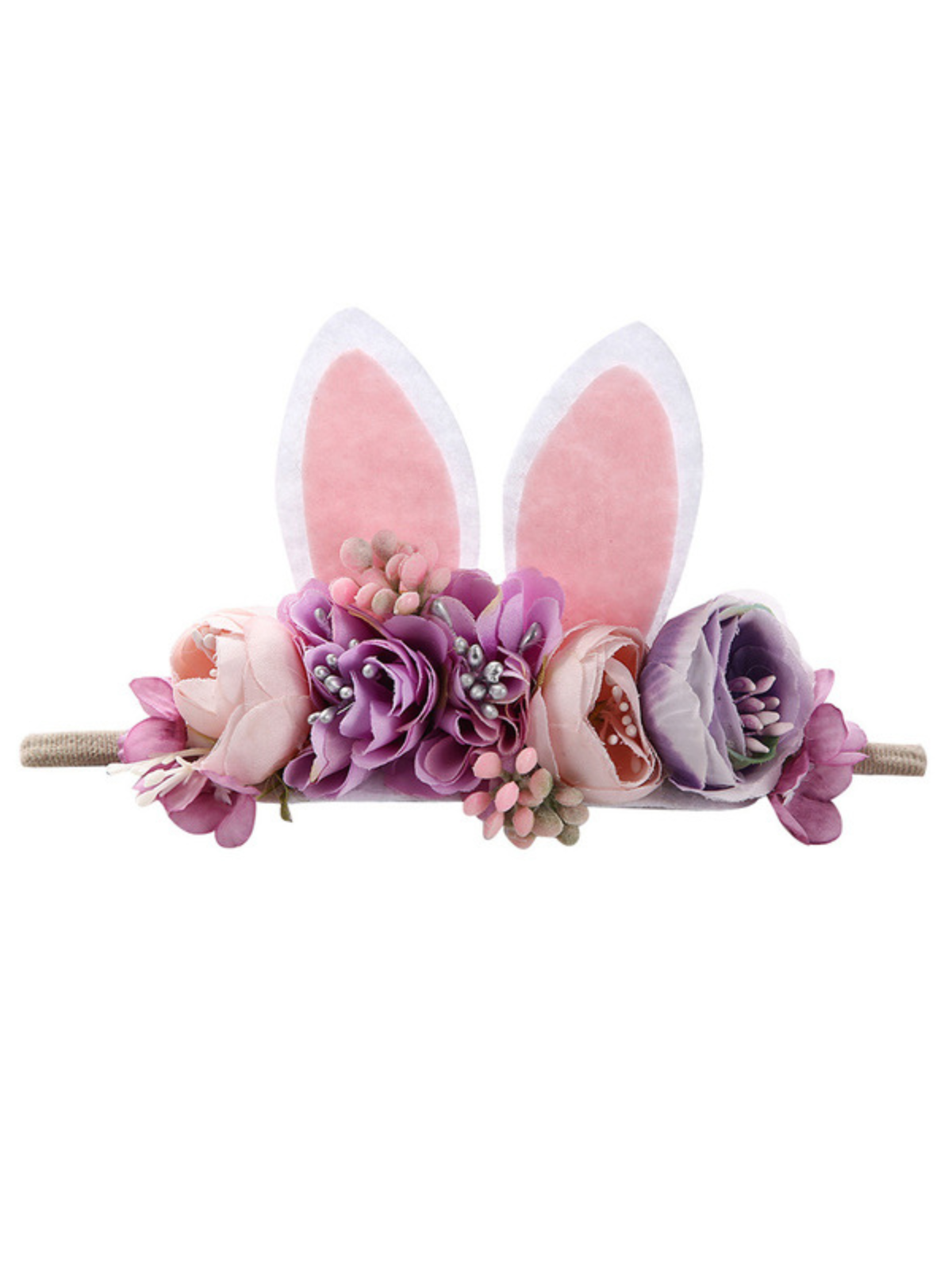 Prettiest Bunny Purple Rabbit Ear Headband