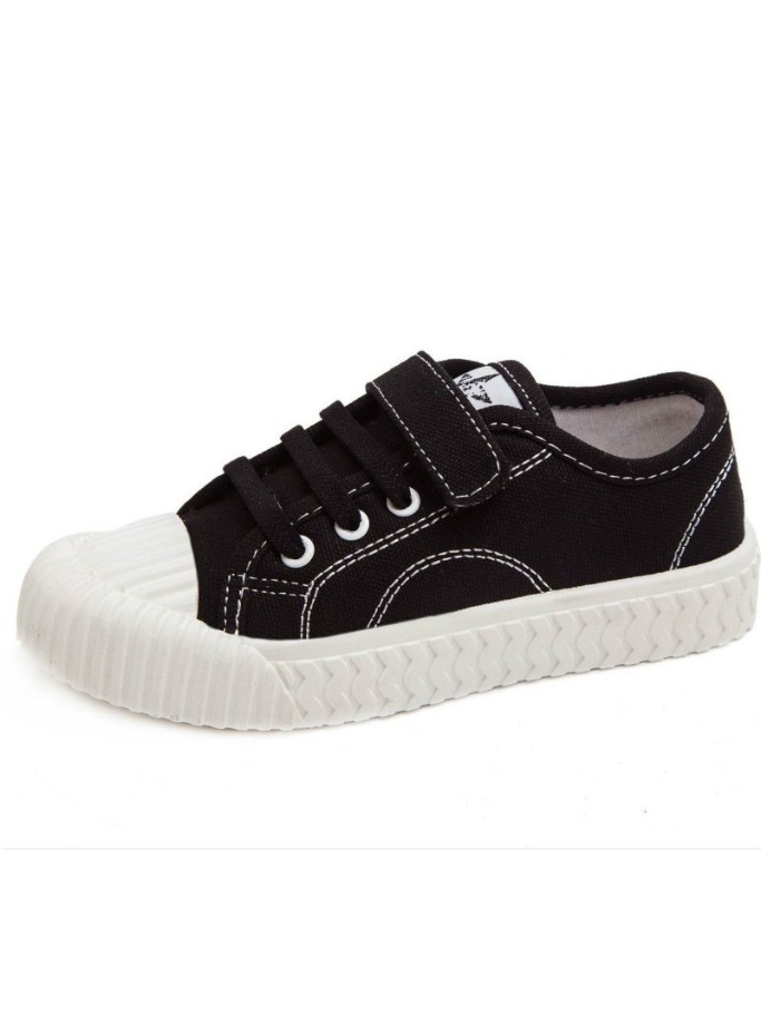 Back To School Shoes | Low Top Velcro Strap Sneakers | Mia Belle Girls