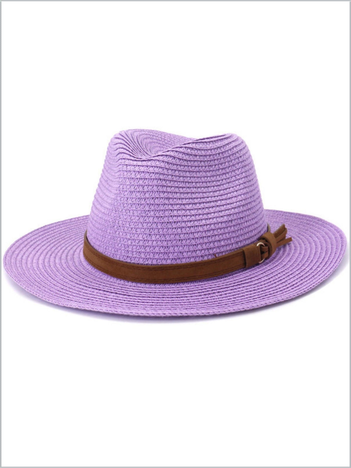 Women's Beach Couture Belt Band Straw Hat