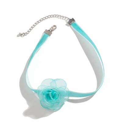 Mia Belle Girls Flower Choker Necklace | Girls Accessories