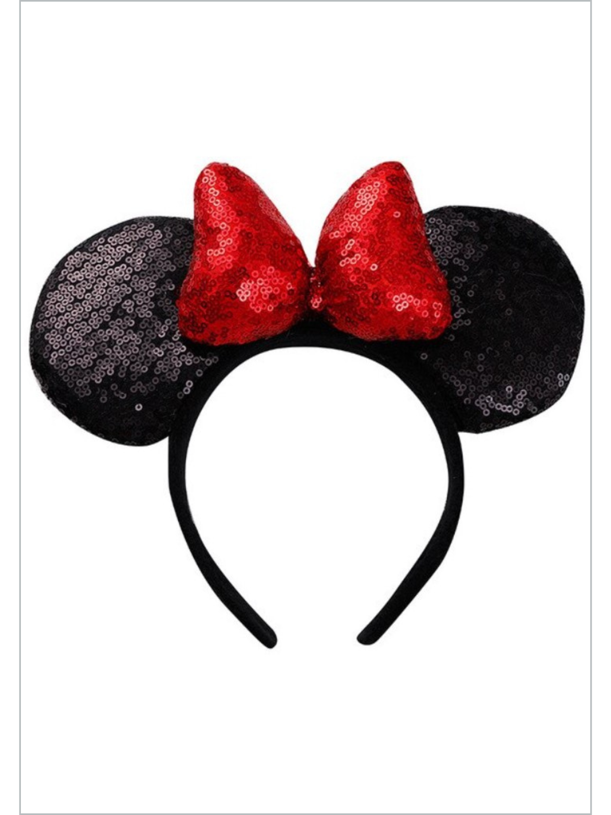 Dazzling Minnie Ears Sequin Headband