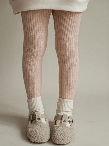 Mia Belle Girls Causal Ribbed Leggings | Girls Everyday Wear