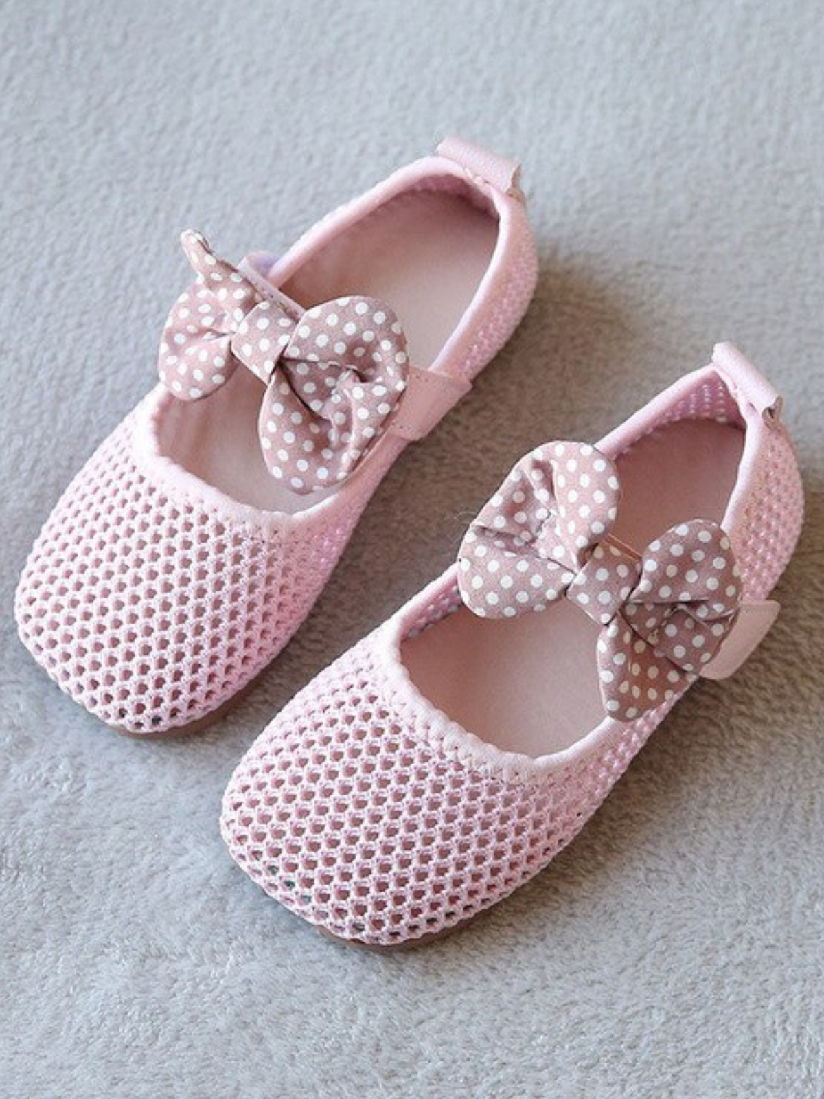 Mia Belle Girls Knit Mesh Mary Jane Shoes | Shoes By Liv and Mia