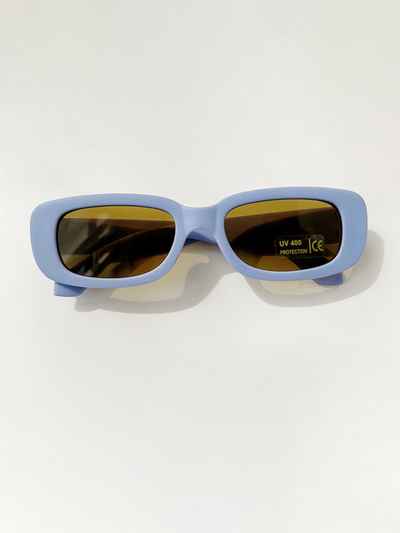 Mia Belle Girls Blue Wide Frame Sunglasses | Girls Accessories