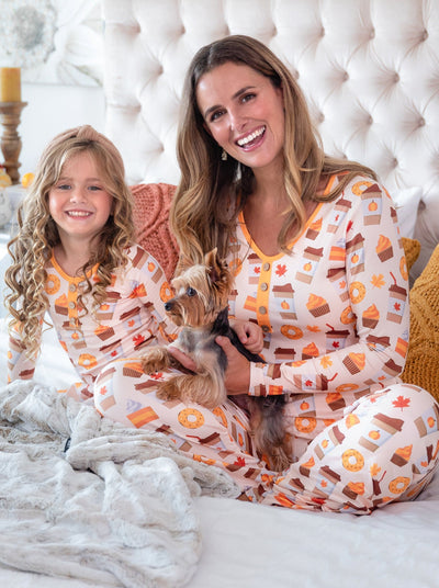 Mommy & Me Matching Pajamas | Pumpkin Spice Treats Pajama Set
