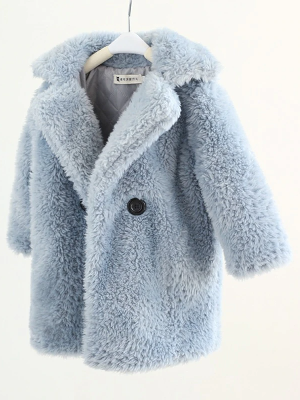 Toddler Clothing | Plush Fleece Lined Coat | Girls Boutique – Mia Belle
