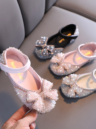Mia Belle Girls Bow Mary Jane Shoes | Shoes By Liv and Mia