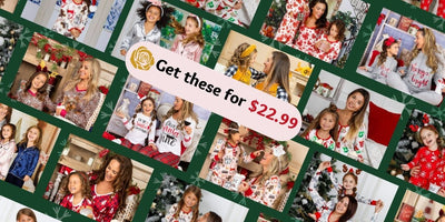 10 Cute Christmas Pajamas To Share With Your Kids with 50% Off Black Friday Prices