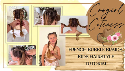 French Bubble Braids: A Summer Flair Hair Tutorial for Little Girls