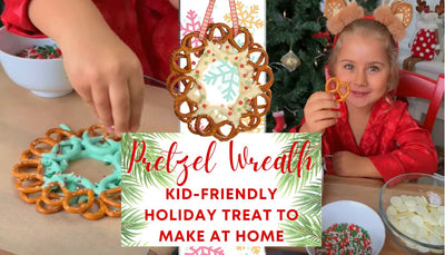 Festive Fun in the Kitchen: Pretzel Wreath Holiday Treat!