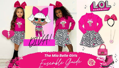 L.O.L. SURPRISE!™ x Mia Belle Girls Diva Skort Set Style Guide