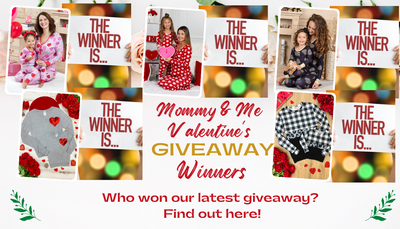 And the Winners Are...Mia Belle Mommy & Me Valentine's Blog Giveaway Recipients