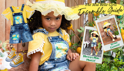 Refreshing Spring Ensemble For Your Little Girl: Mia Belle Style Guide