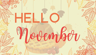 Let's Celebrate: Mia Belle Girls Calendar November 2021