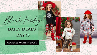 Black Friday Daily Deal 16: Christmas Legging Sets & Ruffle Dresses