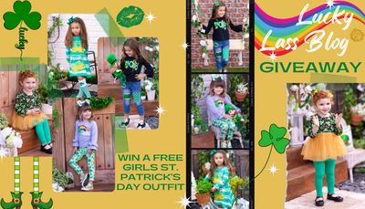 How To Win A Cute Girls St. Patrick's Day Outfit: Lucky Lass Blog Giveaway