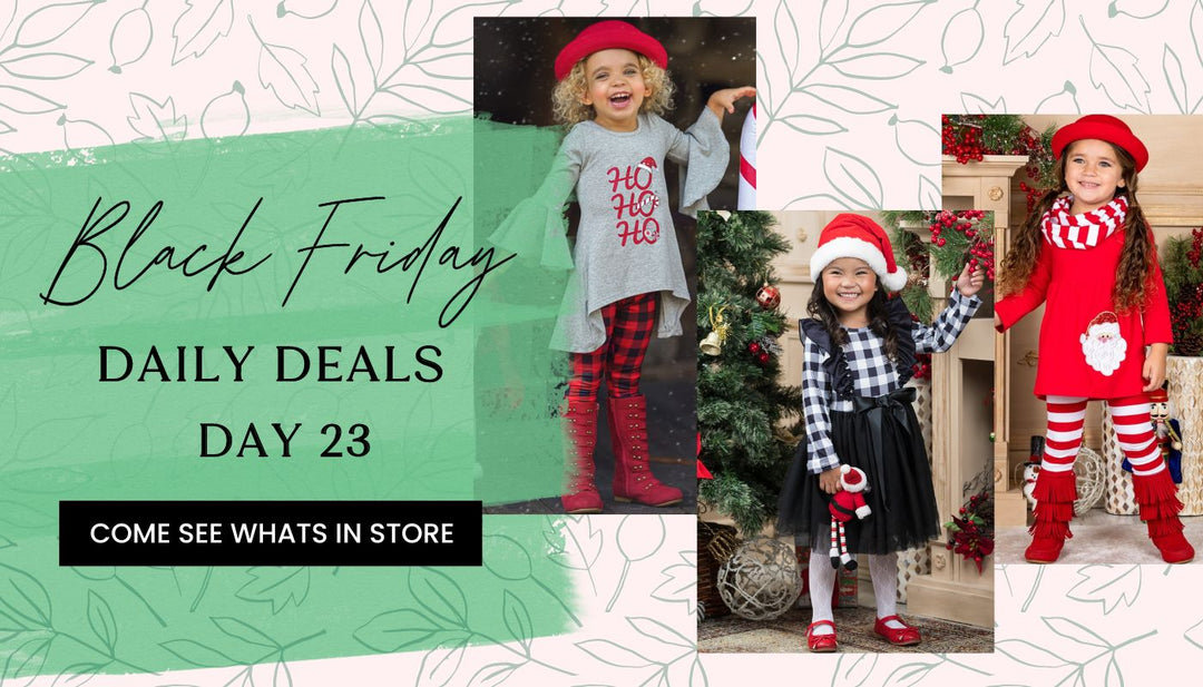 Mia Belle Girls Black Friday Daily Deals: Dresses & Sets For Christmas