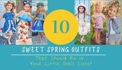 10 Sweet Spring Outfits That SHOULD Be In Your Little Girls' Closet
