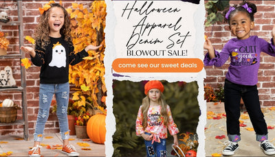 Halloween Apparel Blowout Sale: Unspookable Denim Sets For $19.99!