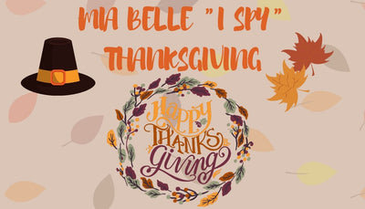 Can you find them ALL? Mia Belle "I Spy" Thanksgiving Game