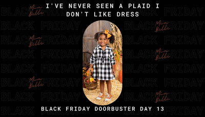 Be Glad and Wear Plaid for Black Friday Doorbuster Day 13