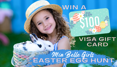 Win Up To $100! Mia Belle Girls Easter Egg Hunt