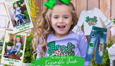 St. Patty's Day Clover Cuteness: Mia Belle Girls Style Guide