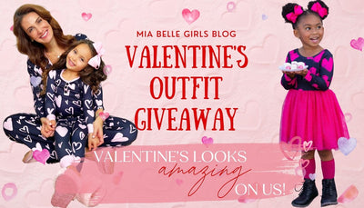 Mia Belle Girls Blog Valentine's Day Outfit 2023 Giveaway!