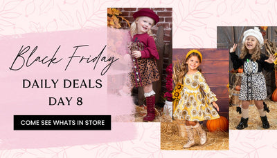 Black Friday Daily Deal 8: Precious Pumpkin & Sassy Sunflower Fall Fashion