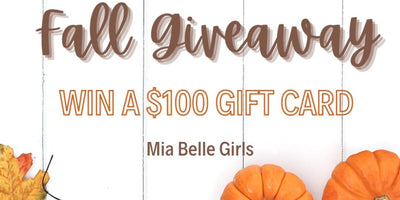 Mia Belle Girls Fall Giveaway